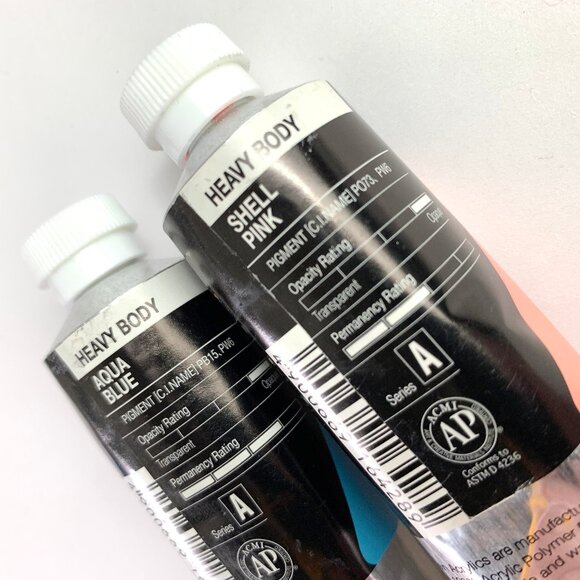 Holbein Heavy Body Artist Acrylic 60ml - Two (2) Tubes - Picture 2 of 2
